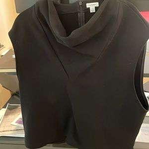 Cuyana French terry cowl neck top